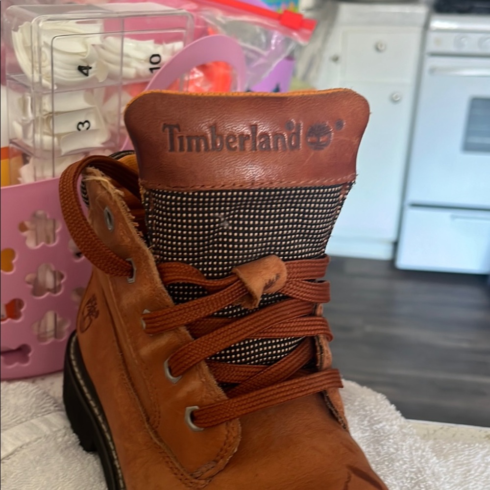 Timberland Women's Brown Leather Boots